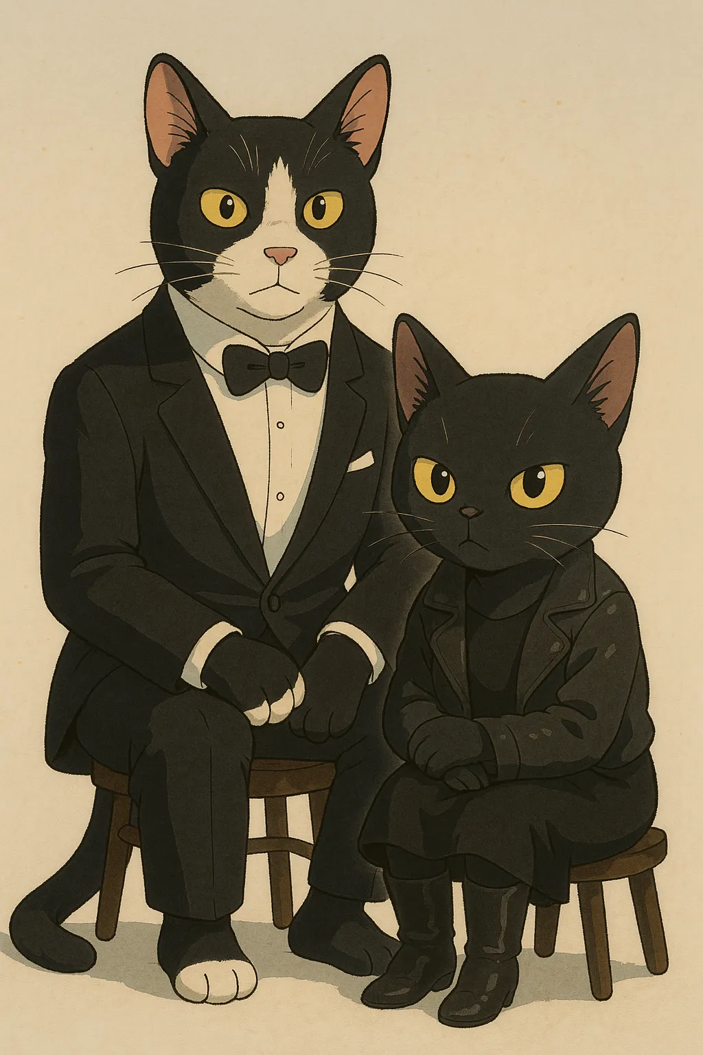 Two cats